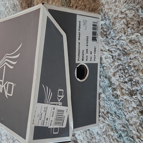 NWT!  Dansko Metallic clogs mules - Picture 2 of 10